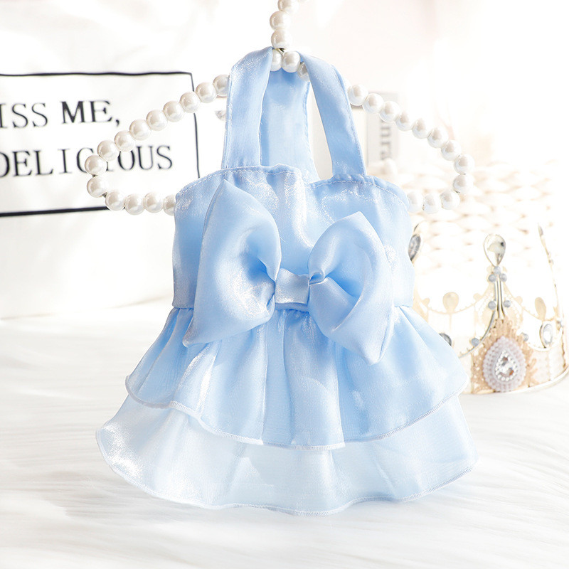 Haine de vară pentru animale de companie, pisică, rochie pentru câine, fustă, cățeluș Yorkshire, pomeranian, shih tzu, caniche maltez, îmbrăcăminte, costum pentru animale de companie ieftină