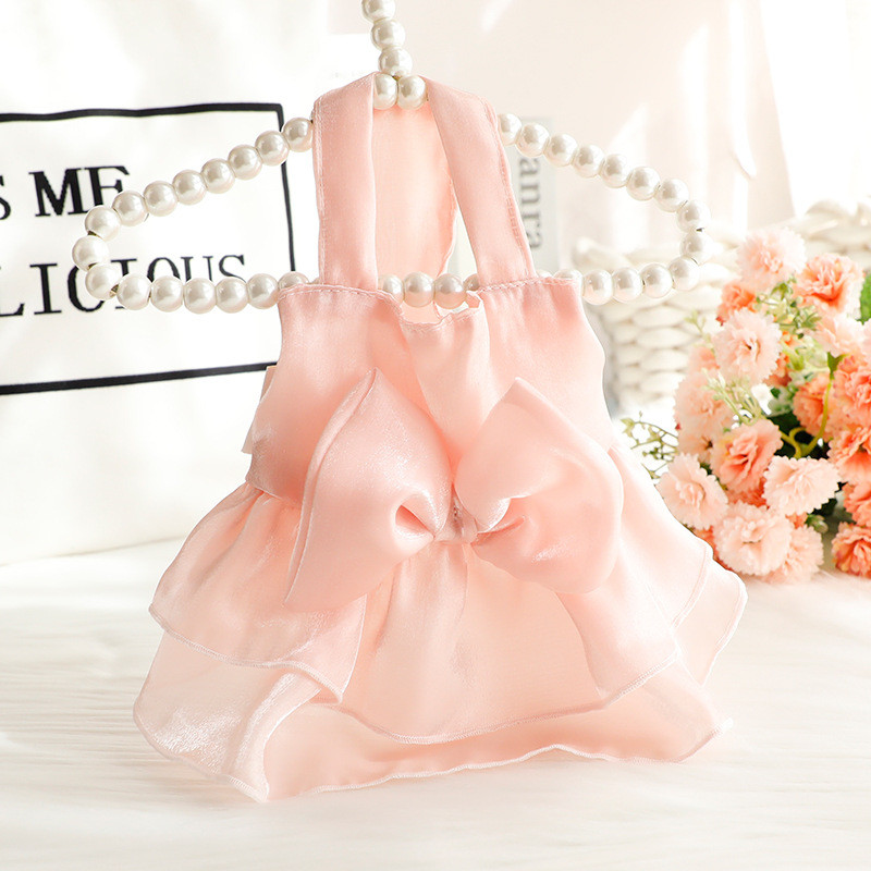 Haine de vară pentru animale de companie, pisică, rochie pentru câine, fustă, cățeluș Yorkshire, pomeranian, shih tzu, caniche maltez, îmbrăcăminte, costum pentru animale de companie ieftină