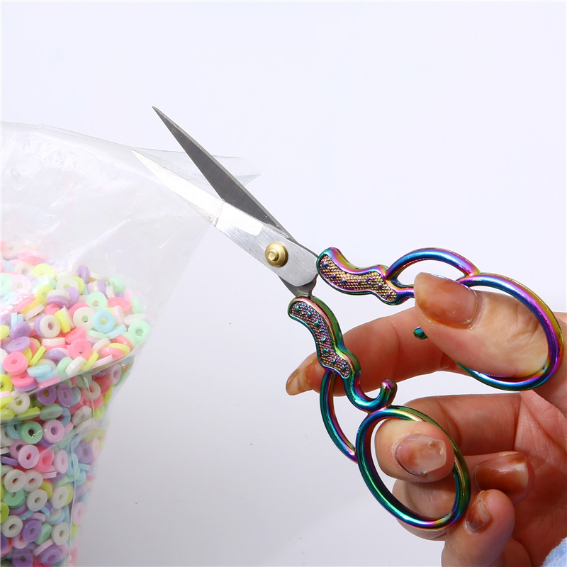 1 gab. Nerūsējošā tērauda Moon Star Vintage Šūšanas Šķēres Griezējs Izšūšana Tailor Šķērveida pavedieni Šķērveida instrumenti šūšanas rīkam