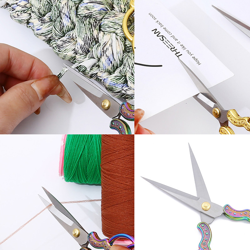 1 gab. Nerūsējošā tērauda Moon Star Vintage Šūšanas Šķēres Griezējs Izšūšana Tailor Šķērveida pavedieni Šķērveida instrumenti šūšanas rīkam