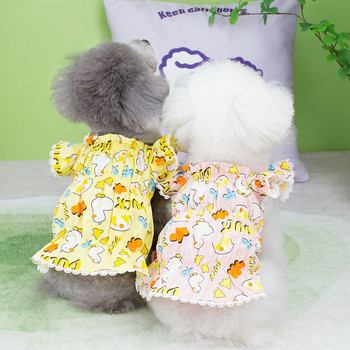 Φόρεμα για μικρό σκύλο Φούστα ένδυσης Καλοκαιρινό Φόρεμα σκύλου για γάτα Yorkies Shih Tzu Maltese Poodle Bichon Frize Schnauzer Ρούχα σκύλου