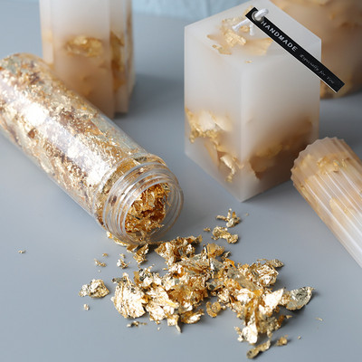 Küünla kuldfoolium 2g vahafoolium Käsitsi valmistatud küünlad lõhnaküünlad isetegemise materjalid vahtfoolium Dekoratsioonitarbed küünla valmistamiseks