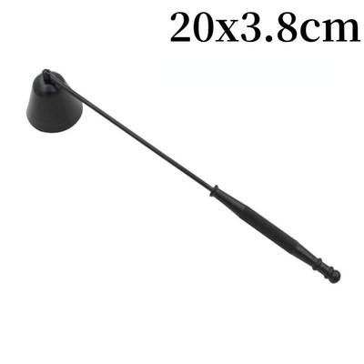 Negru/auriu/argintiu/aur trandafir Lumânare cu clopoțel Stingător lumânare Accesorii pentru umbră de stingere a lumânării DIY cadou pentru stingerea lumânării