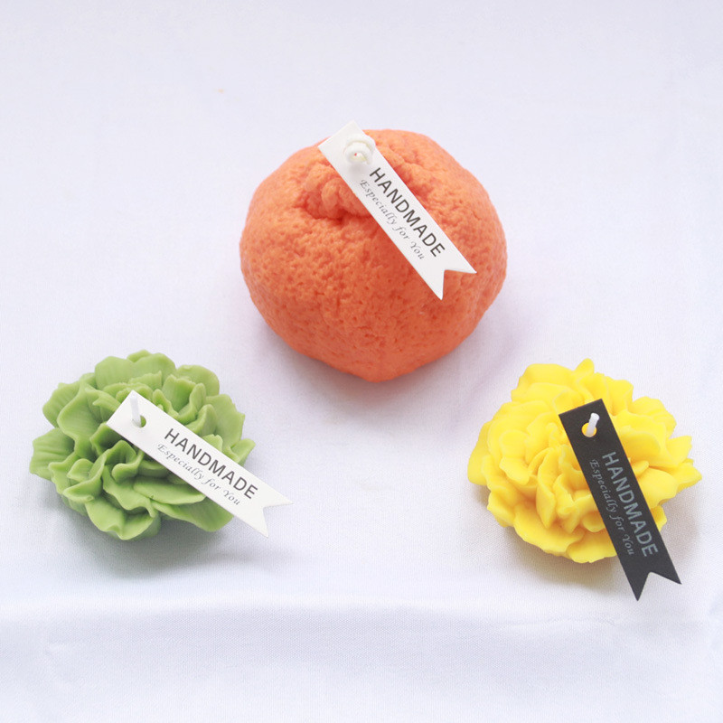 10/20/50 tk küünaldekoratiivne silt Käsitsi valmistatud kirjakleebis Küünla valmistamise komplekt Rõivasildid kommide kingituseks Peen kinkelipik