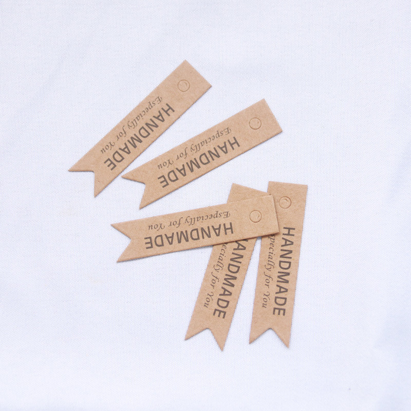 10/20/50 tk küünaldekoratiivne silt Käsitsi valmistatud kirjakleebis Küünla valmistamise komplekt Rõivasildid kommide kingituseks Peen kinkelipik