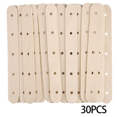 Fa viasz magtartó gyertyákhoz Aromaterápiás gyertyakészítő eszköz Gyertyakészítő kellékek Kanóc központosító eszköz 5/10/20/30db