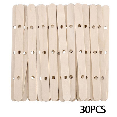 Fa viasz magtartó gyertyákhoz Aromaterápiás gyertyakészítő eszköz Gyertyakészítő kellékek Kanóc központosító eszköz 5/10/20/30db