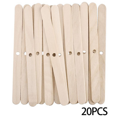 Fa viasz magtartó gyertyákhoz Aromaterápiás gyertyakészítő eszköz Gyertyakészítő kellékek Kanóc központosító eszköz 5/10/20/30db