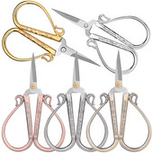 SHWAKK Vintage Retro Tailor Scissor Sewing Ebroidery Craft CrossStitch European Style Scissors for Fabric DIY Home Tools