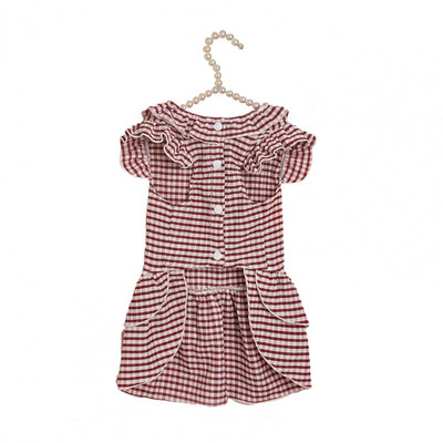 Fusta eleganta pentru caine Adorabila elasticitate ridicata Textura moale Costum mic Bulldog francez Fusta moale draguta