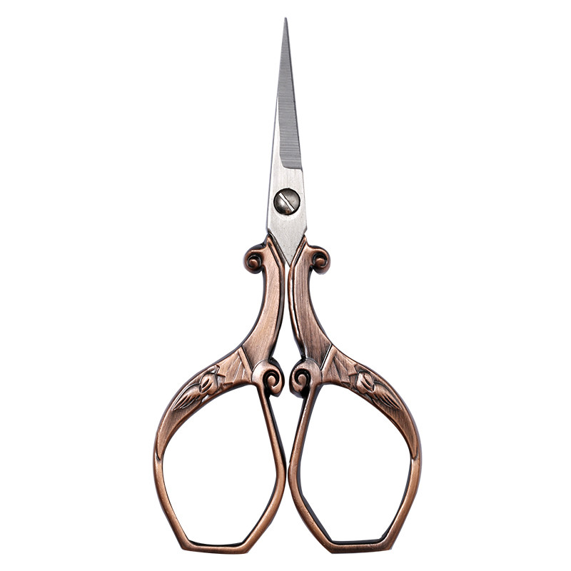 SHWAKK din oțel inoxidabil, vintage, retro, foarfece de croitorie, cusut, broderie, artizanat, foarfece cu punct încrucișat, pentru țesături, instrumente pentru casă DIY