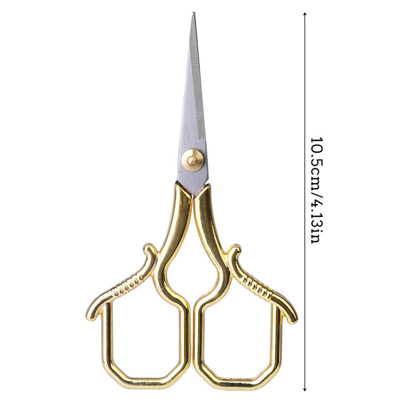 SHWAKK Croitor Foarfece de cusut European Vintage Foarfece Broderie Ață Cusut Foarfece DIY Instrumente pentru țesături