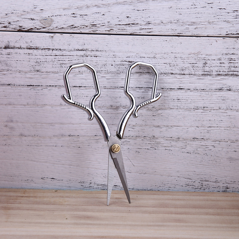 SHWAKK Croitor Foarfece de cusut European Vintage Foarfece Broderie Ață Cusut Foarfece DIY Instrumente pentru țesături