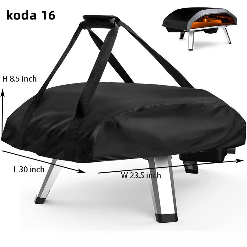 Pitsaahju kate Ooni Koda jaoks 12 16 Kaasaskantav 420D Oxford Kangas Veekindel Pizzaahju Tolmukindlad Kaaned BBQ tarvikud