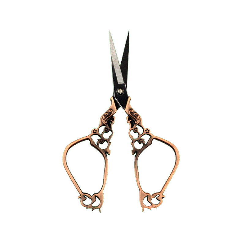 1 buc foarfece retro din oțel inoxidabil de uz casnic cu capătul firului mașini de tuns pentru cusut tunderea tundelor instrumente de broderie accesorii