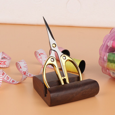 Foarfece cu cap deformat Broderie Cap curbat Foarfece de aur Foarfece de cusut pentru tesatura Cusatura de cruce Instrumente de artizanat Foarfece de fire