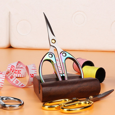 Foarfece cu cap deformat Broderie Cap curbat Foarfece de aur Foarfece de cusut pentru tesatura Cusatura de cruce Instrumente de artizanat Foarfece de fire