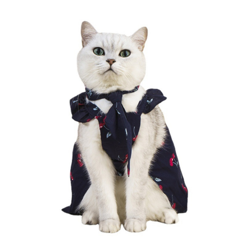 Haine pentru animale de companie, primăvară, vară, rochie dulce, pisică, fustă la modă, câine mic, drăguț, cămașă de designer, cățeluș, vestă, chihuahua, Yorkshire, malteză