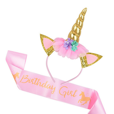 1 szett szivárványos egyszarvú léggömb 32 hüvelykes szám fólia lufi 1. gyerekek egyszarvú témájú születésnapi parti díszek babazuhany gömbök