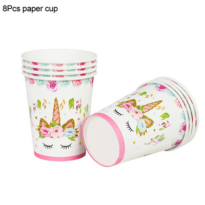 1 szett szivárványos egyszarvú léggömb 32 hüvelykes szám fólia lufi 1. gyerekek egyszarvú témájú születésnapi parti díszek babazuhany gömbök