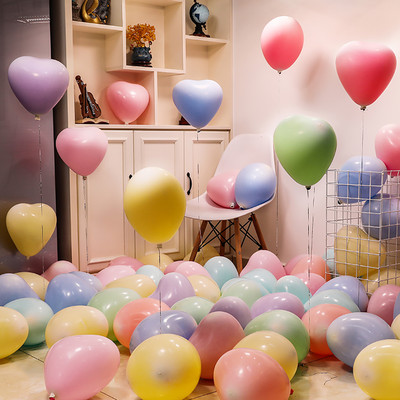 10/20 gab. 12 collu sarkani makaroni sirds formas lateksa balons dzimšanas dienas ballīšu rotājumi kāzu dekorācijas bērniem dušas globusi