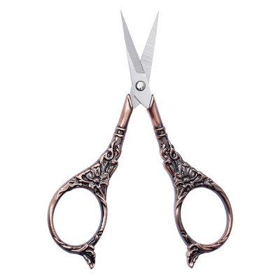 Foarfece de croitori retro cu punct de cruce Foarfece de epocă antice cu ață de broderie Foarfece de cusut pentru cusut artizanal de uz casnic