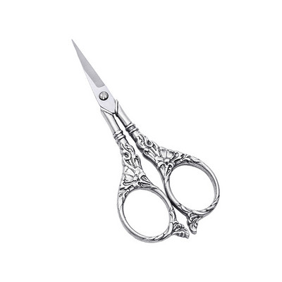 Foarfece de croitori retro cu punct de cruce Foarfece de epocă antice cu ață de broderie Foarfece de cusut pentru cusut artizanal de uz casnic