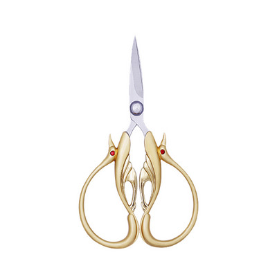 Foarfece de croitori retro cu punct de cruce Foarfece de epocă antice cu ață de broderie Foarfece de cusut pentru cusut artizanal de uz casnic