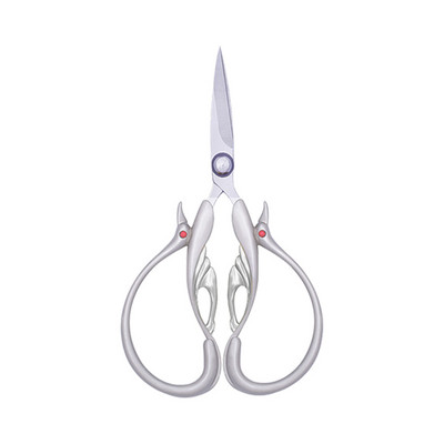 Foarfece de croitori retro cu punct de cruce Foarfece de epocă antice cu ață de broderie Foarfece de cusut pentru cusut artizanal de uz casnic