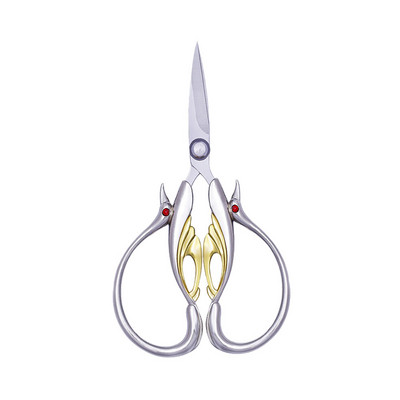 Foarfece de croitori retro cu punct de cruce Foarfece de epocă antice cu ață de broderie Foarfece de cusut pentru cusut artizanal de uz casnic