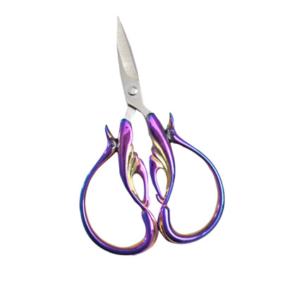 Foarfece de croitori retro cu punct de cruce Foarfece de epocă antice cu ață de broderie Foarfece de cusut pentru cusut artizanal de uz casnic