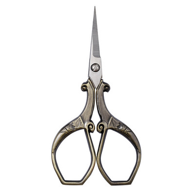 Foarfece de croitori retro cu punct de cruce Foarfece de epocă antice cu ață de broderie Foarfece de cusut pentru cusut artizanal de uz casnic