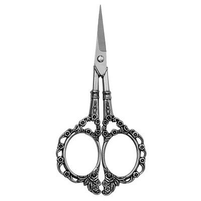 Foarfece de croitori retro cu punct de cruce Foarfece de epocă antice cu ață de broderie Foarfece de cusut pentru cusut artizanal de uz casnic