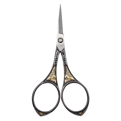 Foarfece de croitori retro cu punct de cruce Foarfece de epocă antice cu ață de broderie Foarfece de cusut pentru cusut artizanal de uz casnic