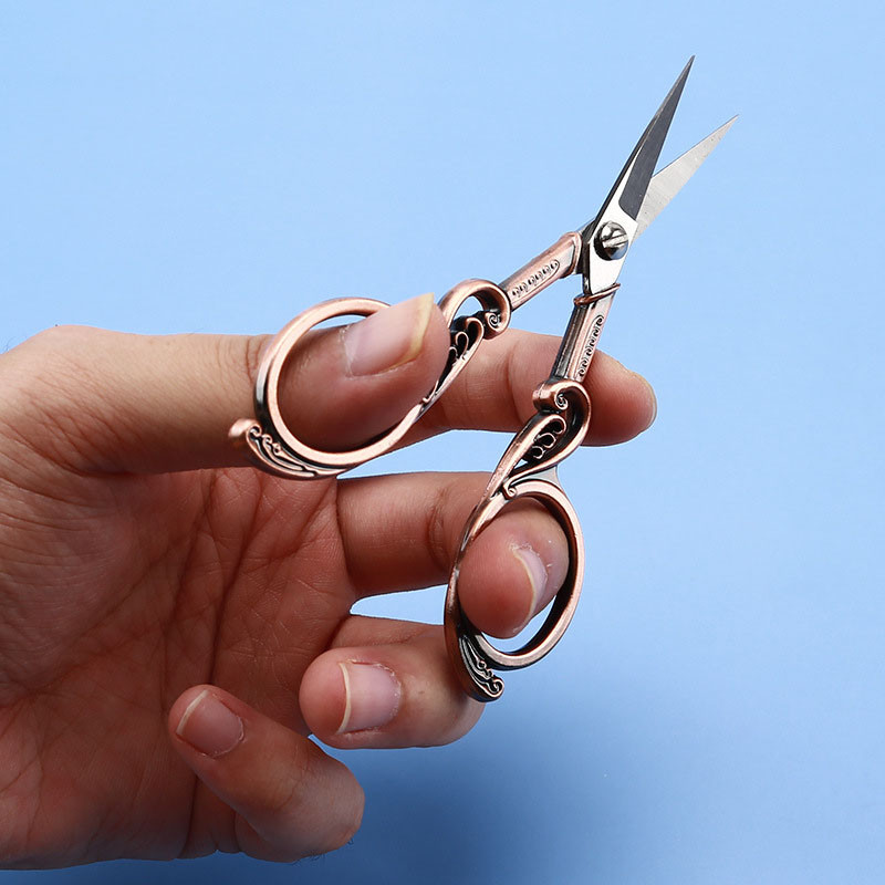 Liblika modelleerimine Retro käsitöö käärid roostevabast terasest tikandid niit käärid majapidamises kasutatavad teekotid käärid kontorikäärid