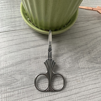 1 бр. 10 см мини винтидж ножици изключително малка ножица за бродерия от неръждаема стомана подстригване на мустаци преносими ножици мъжка брада