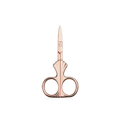 1 buc. Mini foarfece vintage de 10 cm, foarte mici, din oțel inoxidabil, pentru broderie, pentru tăierea mustaților, foarfece portabile pentru bărbați, barba