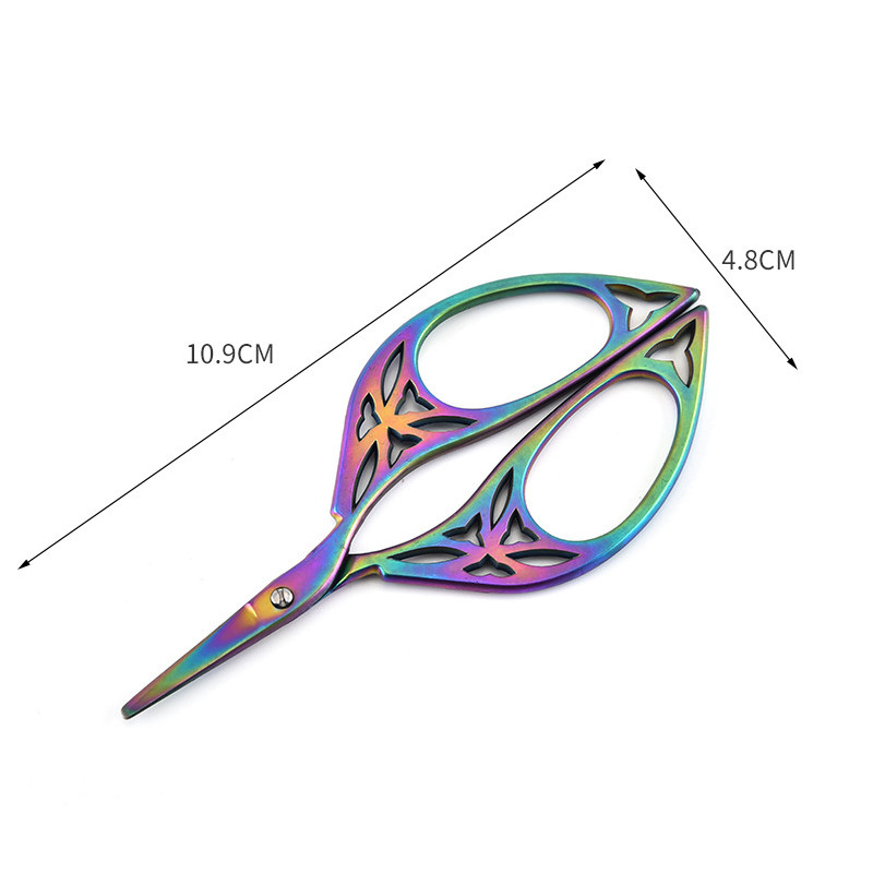 1tk roostevabast terasest vintage käärid õmbluskanga lõikurid tikandid käärid rätsepa käärid õmblusniidid käärid lõnga käärid