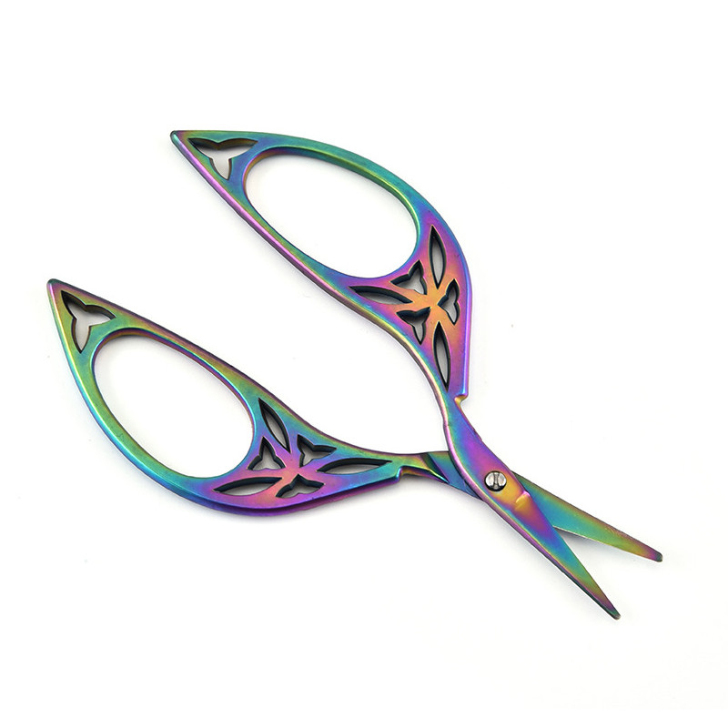 1tk roostevabast terasest vintage käärid õmbluskanga lõikurid tikandid käärid rätsepa käärid õmblusniidid käärid lõnga käärid