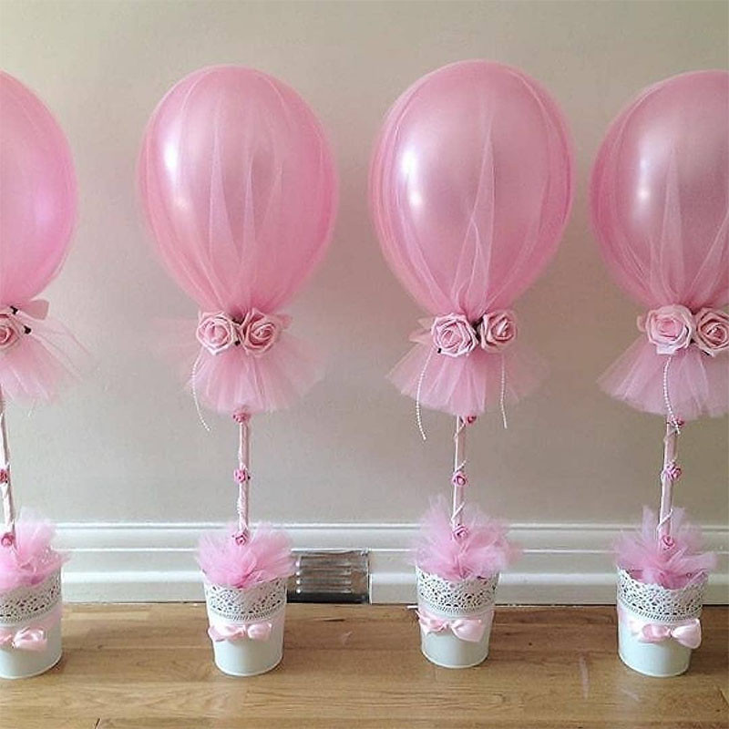 Suport pentru baloane de 37/70 cm, coloană, nuntă, petrecere de ziua de naștere, decorare pentru masă, Globo de Crăciun, baston de sprijin, consumabile pentru duș pentru bebeluși