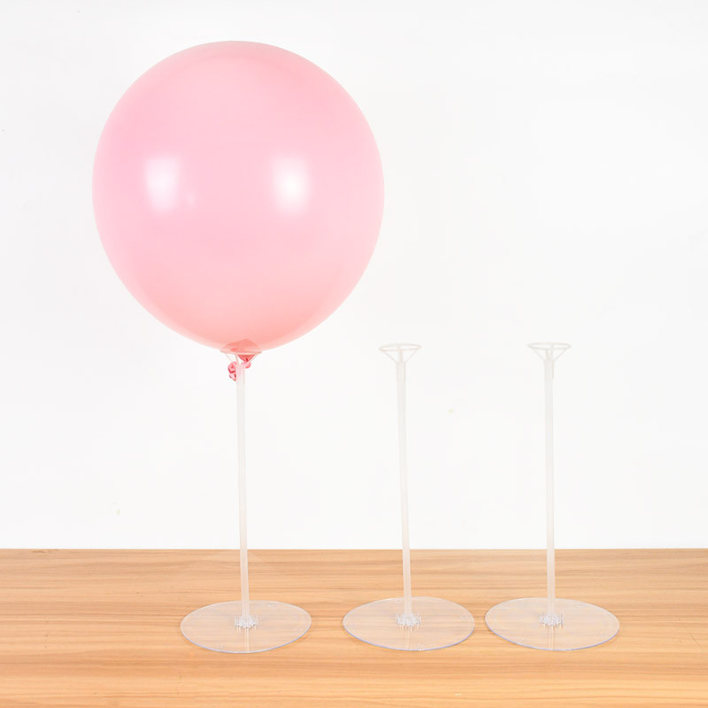 Suport pentru baloane de 37/70 cm, coloană, nuntă, petrecere de ziua de naștere, decorare pentru masă, Globo de Crăciun, baston de sprijin, consumabile pentru duș pentru bebeluși