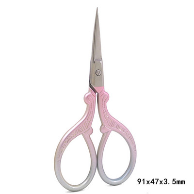 Izšūšana Amatniecība Amatniecība Vintage Cross Eiropas rokdarbi Šķērveida šūšana Tailor Cut Retro Classic Antique Tijeras De Costura