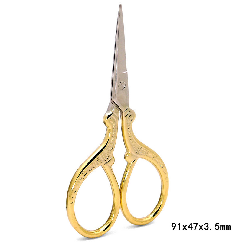 Izšūšana Amatniecība Amatniecība Vintage Cross Eiropas rokdarbi Šķērveida šūšana Tailor Cut Retro Classic Antique Tijeras De Costura
