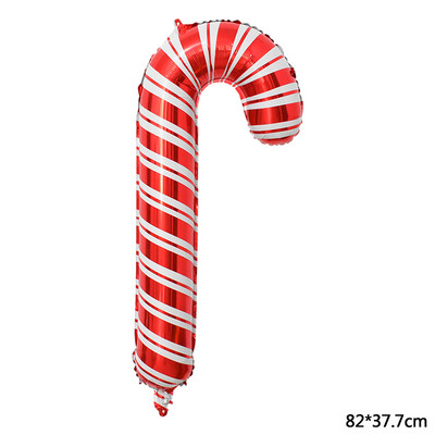 Decoratiuni de Craciun Balon din folie de aluminiu Pom de Craciun Om de zapada La multi ani Copii Cadou pentru copii Jucarie gonflabila Globo de aer