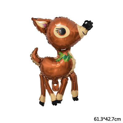 Decoratiuni de Craciun Balon din folie de aluminiu Pom de Craciun Om de zapada La multi ani Copii Cadou pentru copii Jucarie gonflabila Globo de aer