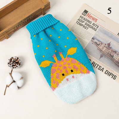 Šuniuko katės megztinis Žieminiai šilti šunų drabužiai mažiems ir vidutiniams šunims Čihuahua Takso Kailis Prancūzų buldogo Jorkio pudelio augintinio apranga