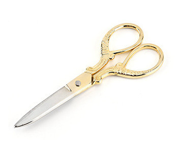 1Gb Retro drēbnieku šķēres Antīks dizains Izšūšanas vintage šķēres Šūšanas Šķēres rokdarbiem Drēbnieku šķēres Rokas instrumenti