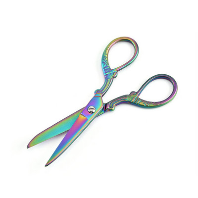 1Gb Retro drēbnieku šķēres Antīks dizains Izšūšanas vintage šķēres Šūšanas Šķēres rokdarbiem Drēbnieku šķēres Rokas instrumenti