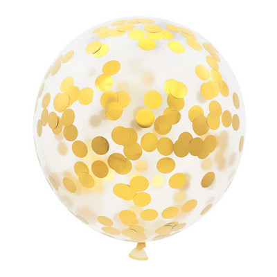 10 bucăți 12 inch sclipici confeti baloane din latex bilă transparentă pentru baby shower petrecere naștere decorare nuntă globuri cu aer