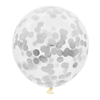 10 bucăți 12 inch sclipici confeti baloane din latex bilă transparentă pentru baby shower petrecere naștere decorare nuntă globuri cu aer